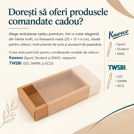 Ambalare cadou - Ambalare cadou - cutie elegantă 20 × 12 × 6 cm