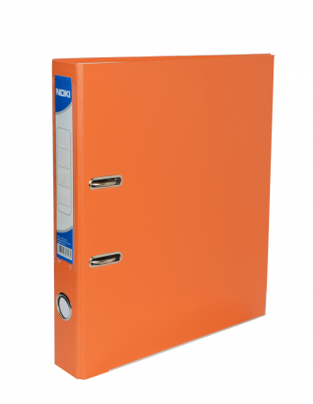 Lever Arch File Folder - Noki Lever Arch File Folder Ring Binder, orange, 5cm