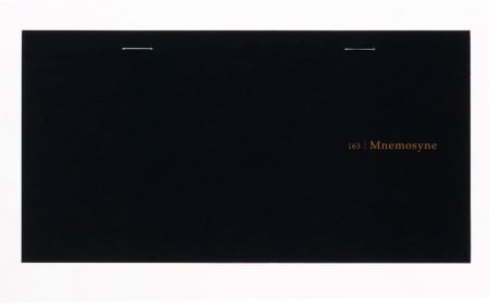 Planner Saptamanal Maruman Mnemosyne N163, 9 cm x 20,2 cm, 30 file [0]