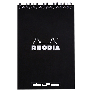 Blocnotes RHODIA No.16 Spiral dotPad Black A5 [0]