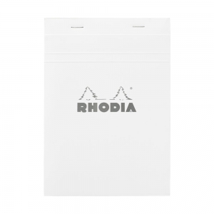 Blocnotes RHODIA No.16, White A5, 80 file, dictando [0]