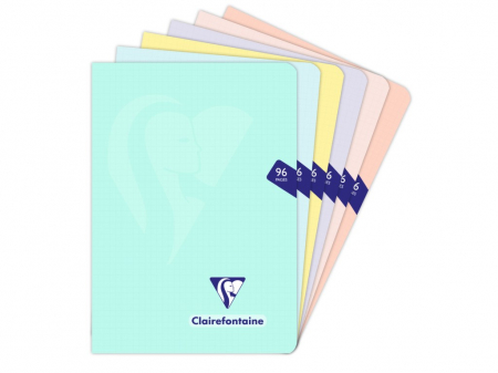 Caiete - Caiet Clairefontaine Mimesys A5, 48 file, matematica
