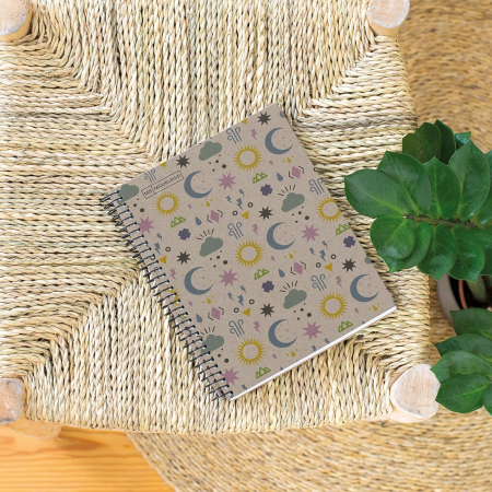 Caiet MIQUELRIUS Eco Lunas Design, A5 80 file, matematica [4]