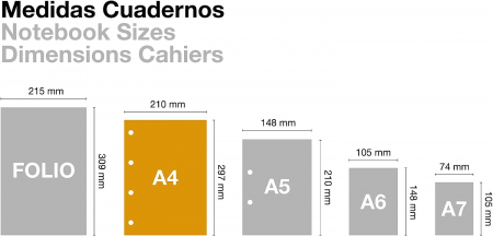MIQUELRIUS Notebook4 Aqua, A4 120 sheets, square grid [3]