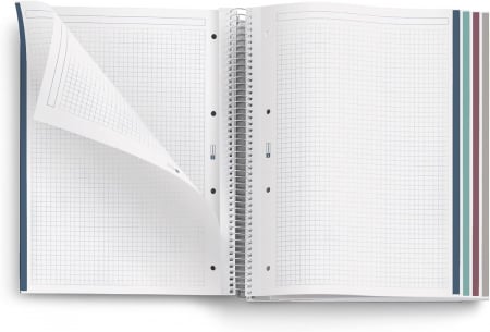 MIQUELRIUS Notebook4 Aqua, A4 120 sheets, square grid [1]