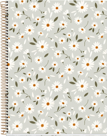 Agende si caiete - Caiet MIQUELRIUS Spring Flowers Collection, A4 120 file, matematica