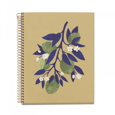 Agende si caiete - Caiet MIQUELRIUS Sweet Fruits Collection, Lemon Tree, A5 120 file, dictando