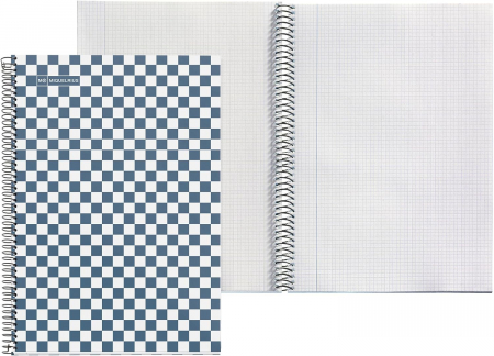 Caiet MIQUELRIUS Checkerboard A4, 80 file, matematica 4x4 mm [1]