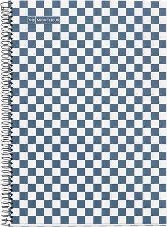 Caiet MIQUELRIUS Checkerboard A4, 80 file, matematica 4x4 mm [0]