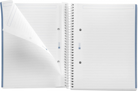 Caiet MIQUELRIUS Message Notebook Capri Blue, A5 100 file, dictando [1]