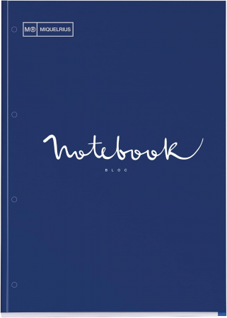 Agende si caiete - Caiet MIQUELRIUS Notebloc Navy A4, 80 file, matematica