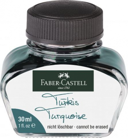 Calimara cerneala Faber-Castell Turquoise 30 ML [0]