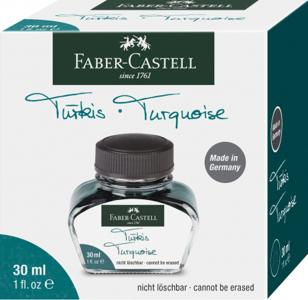 Calimara cerneala Faber-Castell Turquoise 30 ML [1]