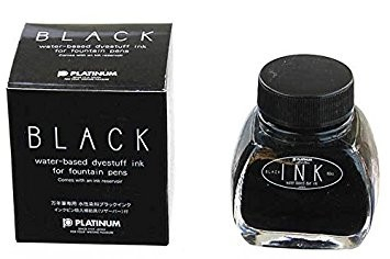 Calimari cerneala - Calimara cerneala Platinum pe baza de coloranti, Black 60 ML