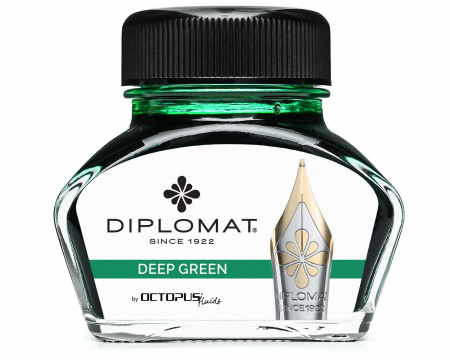 Calimari cerneala - Calimara cu cerneala 30 ml Diplomat Octopus Deep Green