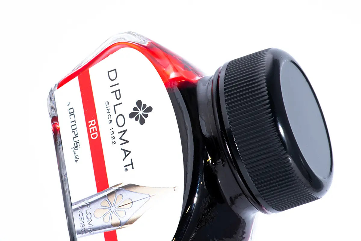 Diplomat Octopus ink bottle 30 ml Red [2]
