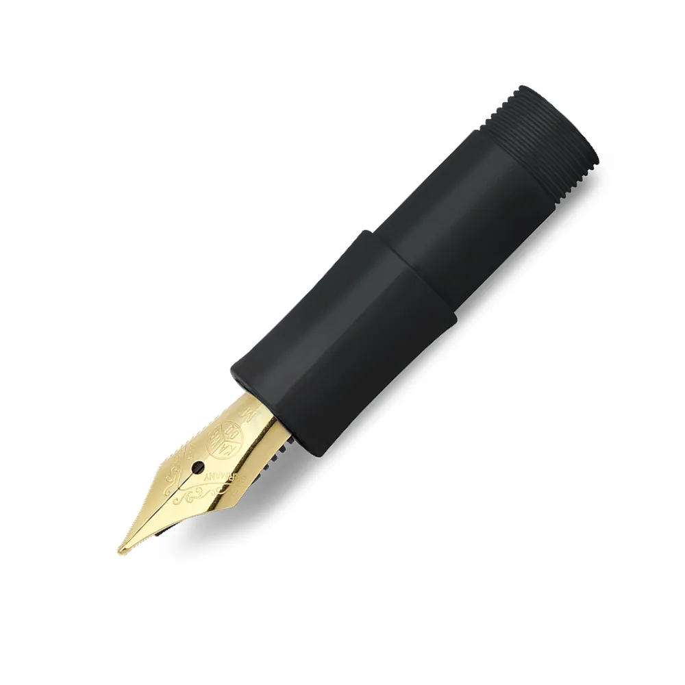 Penite - Cap stilou Kaweco CLASSIC Sport Black cu penita inox placat cu aur BB