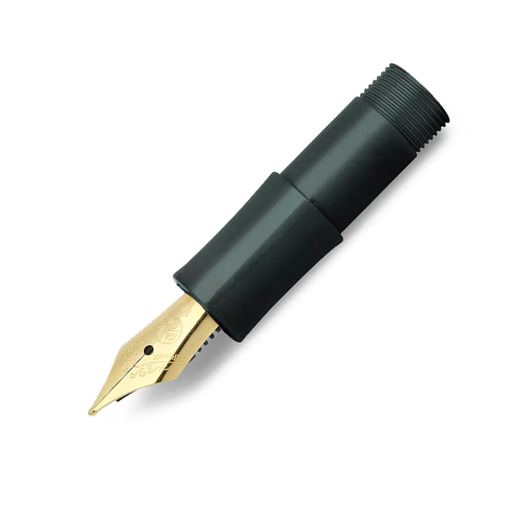 Nibs - Kaweco CLASSIC Sport Green Front Part gold-plated steel nib M