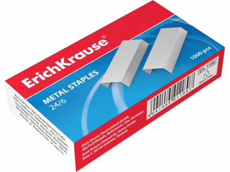 Birotica & Papetarie - Capse #24/6 Erich Krause 1000/cutie