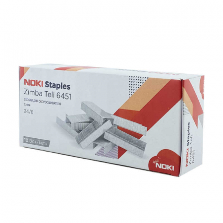 Staplers, staples - Staples #24/6 Noki 1000/box