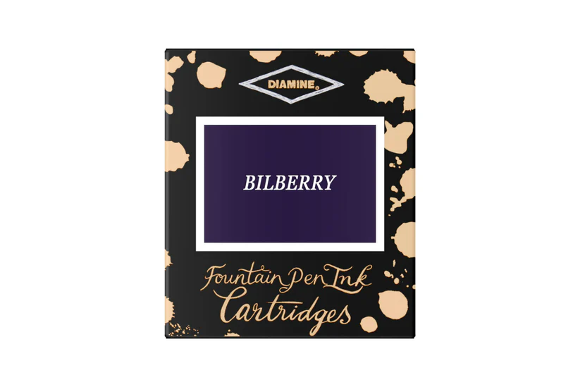 Rechizite scolare - Cartuse cerneala Diamine Bilberry (set de 6 buc)