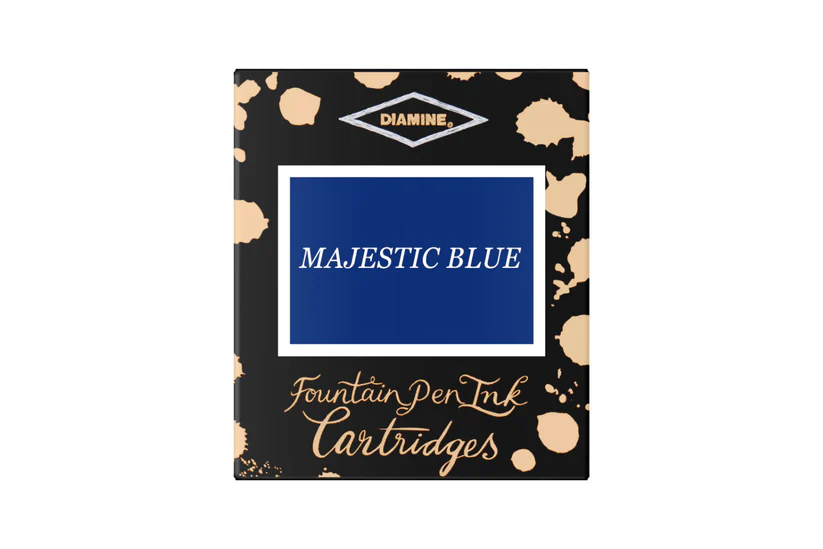 Rechizite scolare - Cartuse cerneala Diamine Majestic Blue (set de 6 buc)