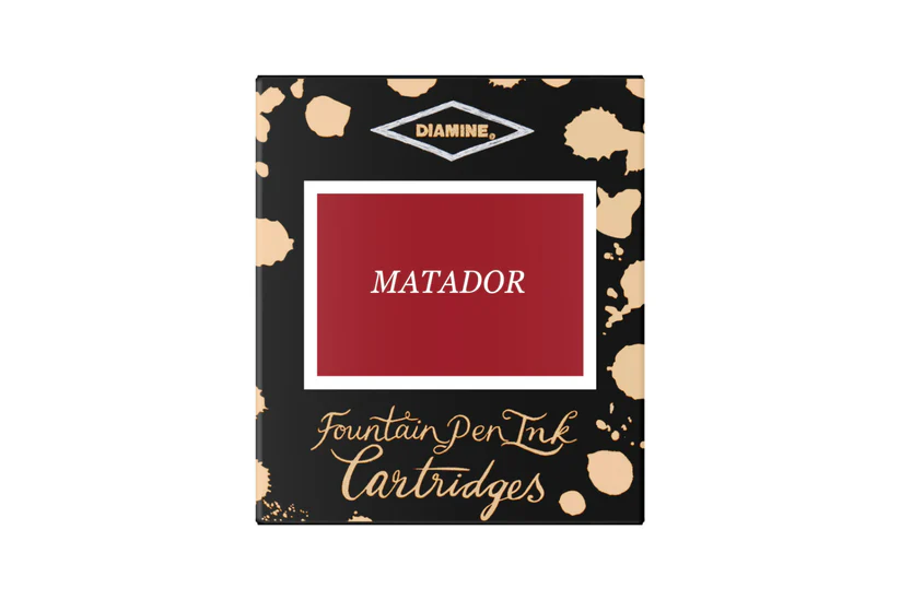 Rechizite scolare - Cartuse cerneala Diamine Matador (set de 6 buc)