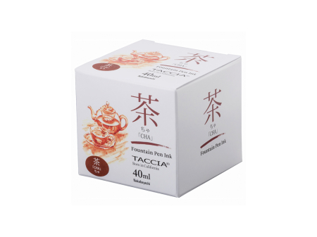 Bottled Ink - Fountain pen ink TACCIA Sunao-iro 40 ml, CHA