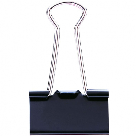 Paper clips, office pins, thumbtacks - Deli binder clips 32mm 12 pcs/box