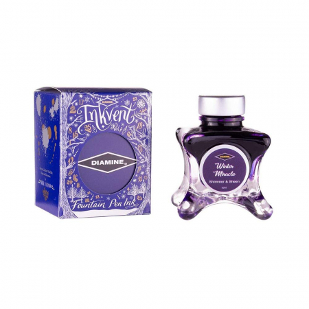 Bottled Ink - Diamine Inkvent Blue Edition Shimmer&Sheen 50 ML - Winter Miracle