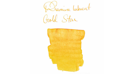 Diamine Inkvent Blue Edition Shimmer 50 ML - Gold Star [1]