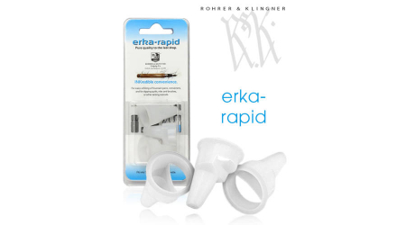 Accesorii - Adaptor Erka Rapid pentru calimara Rohrer&Klingner, set de 3 buc