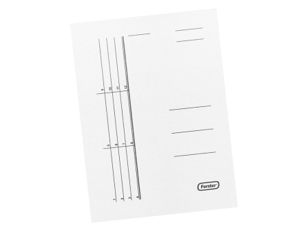 Dosare - Dosar alb plic Forster Alb