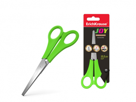 Cuttere si foarfece - Foarfeca cu rigla Erich Krause Joy 13,5 cm