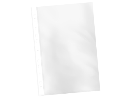 File din plastic - Folie protectie documente Ubers strong. A4 Crystal 25 buc/set