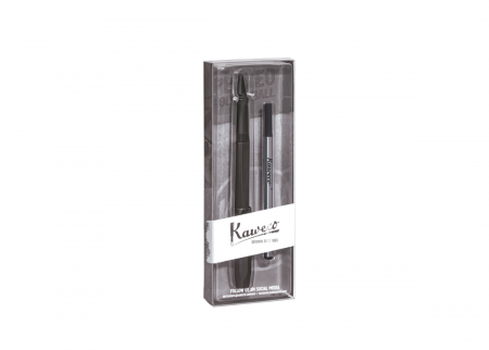 Rollere - Gel Roller Kaweco PERKEO All Black - pachet - resigilat