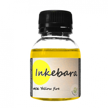 Instrumente de scris si produse conexe - Inkebara 06 Yellow Fire 60 ml