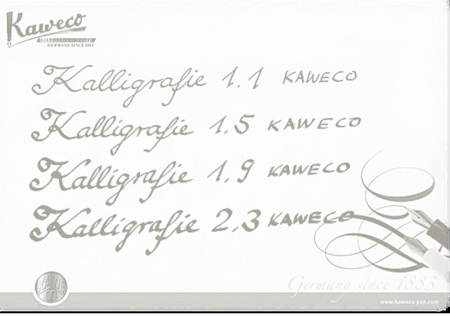 Set Kaweco CALLIGRAPHY Negru (1.1 /1.5 /1.9 /2.3) [3]