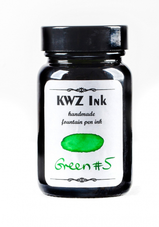 Calimari cerneala - KWZ Ink Green #5 - cerneala calimara 60 ML