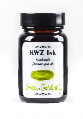 Calimari cerneala - KWZ Ink Green Gold #2 - cerneala calimara 60 ML