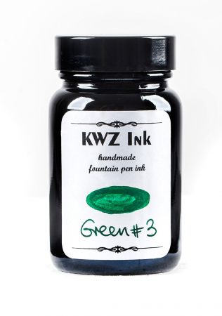 Calimari cerneala - KWZ Ink Green #3 - cerneala calimara 60 ML