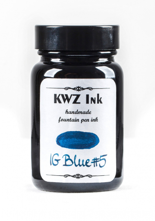 Bottled Ink - KWZ Ink IG Blue #5  - 60 ML bottled ink