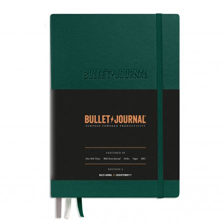 Leuchtturm A5 Bullet Journal Ed.2, coperta rigida, Green [0]