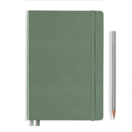 Leuchtturm A5 Velin, coperta rigida, Olive [1]