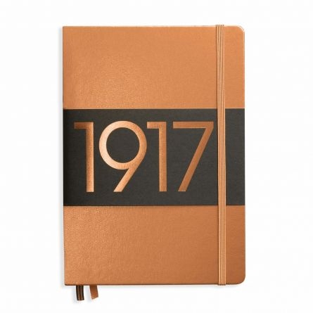 Leuchtturm A5 Dictando, coperta rigida, Copper Metallic Edition [0]