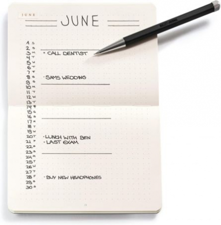 Leuchtturm Bullet Journal, coperta flexibila, Yellow- set de 3 buc. [1]