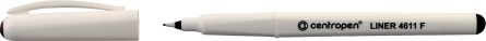 Linere - Liner Centropen 4611F Black 0.3 mm