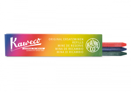 Cerneala, mine si rezerve - Mina creion universal Kaweco 5.6 mm  roșu-albastru-verde [set de 3 buc]