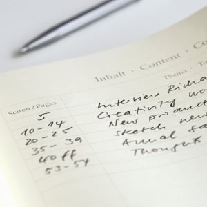 Leuchtturm A5 Dictando, coperta rigida, Nisipiu [2]