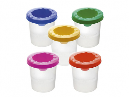 Acuarele, tempera - Pahar pentru pictura simplu Mix